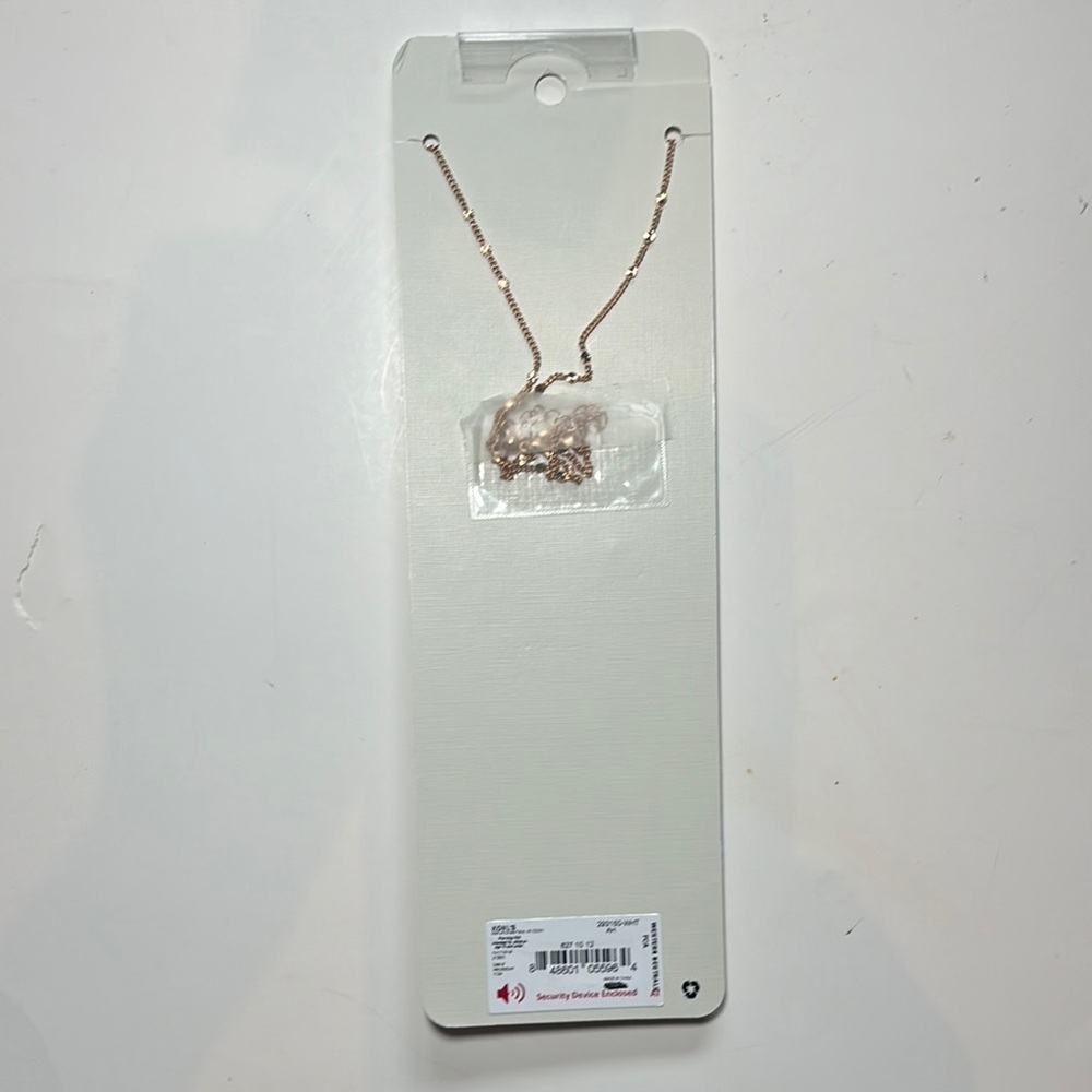 NWT-Gold and White Opal Cluster Necklace - Picture 6 of 9